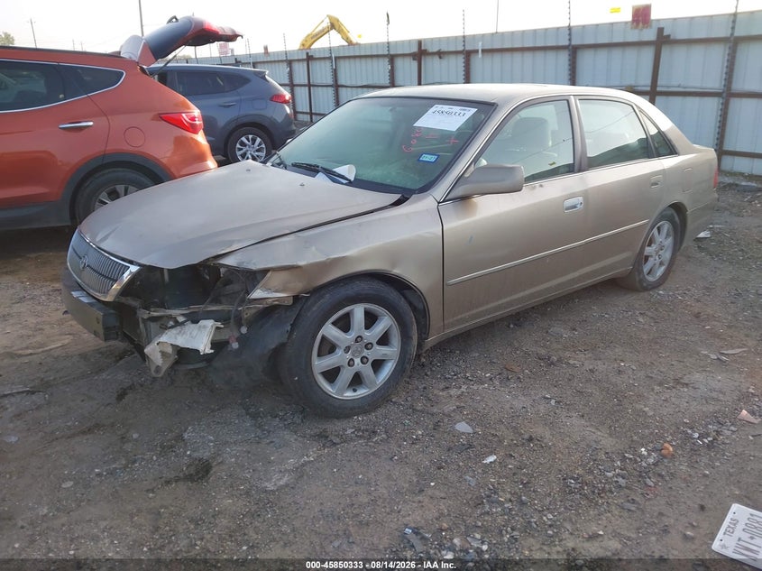 2000 TOYOTA AVALON SEDAN 3.0L V-6 DOHC, VVT, 210HP