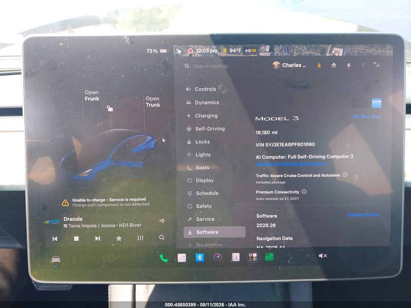 2023 TESLA MODEL 3 auction photo 7