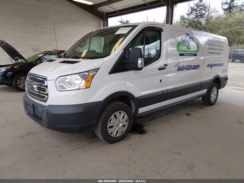 2016 FORD TRANSIT VAN 3.7L V-6 DOHC, VVT, 275HP