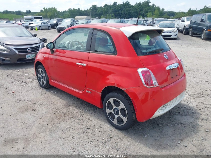 2014 FIAT 500E auction photo 3