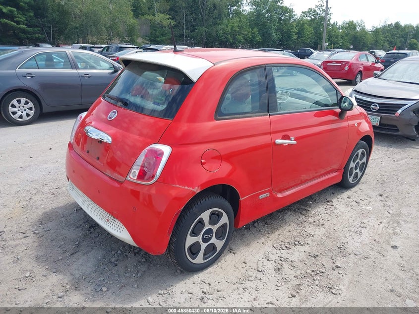 2014 FIAT 500E auction photo 4