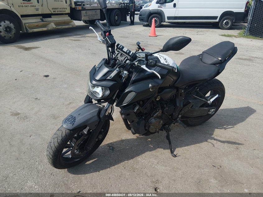 2020 YAMAHA MT07 auction photo 2