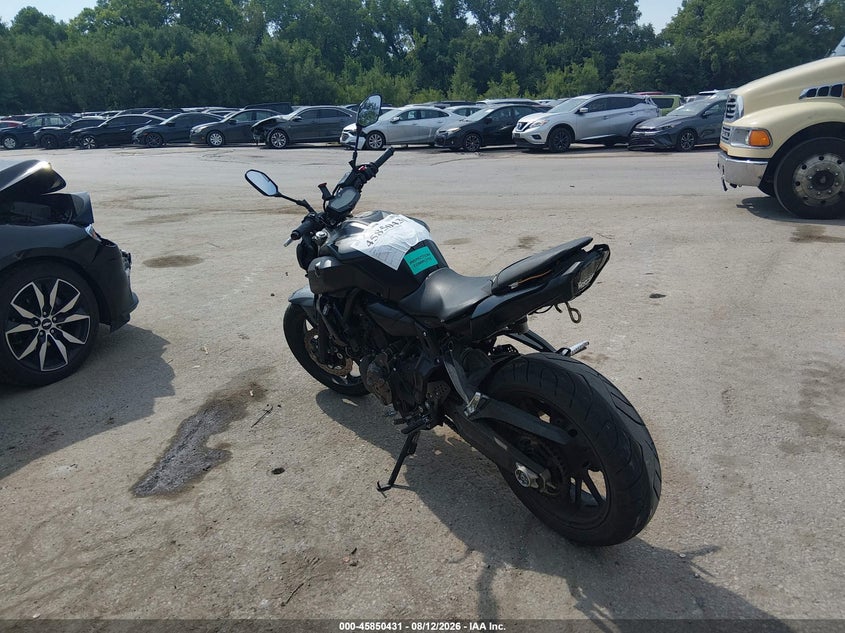 2020 YAMAHA MT07 auction photo 3