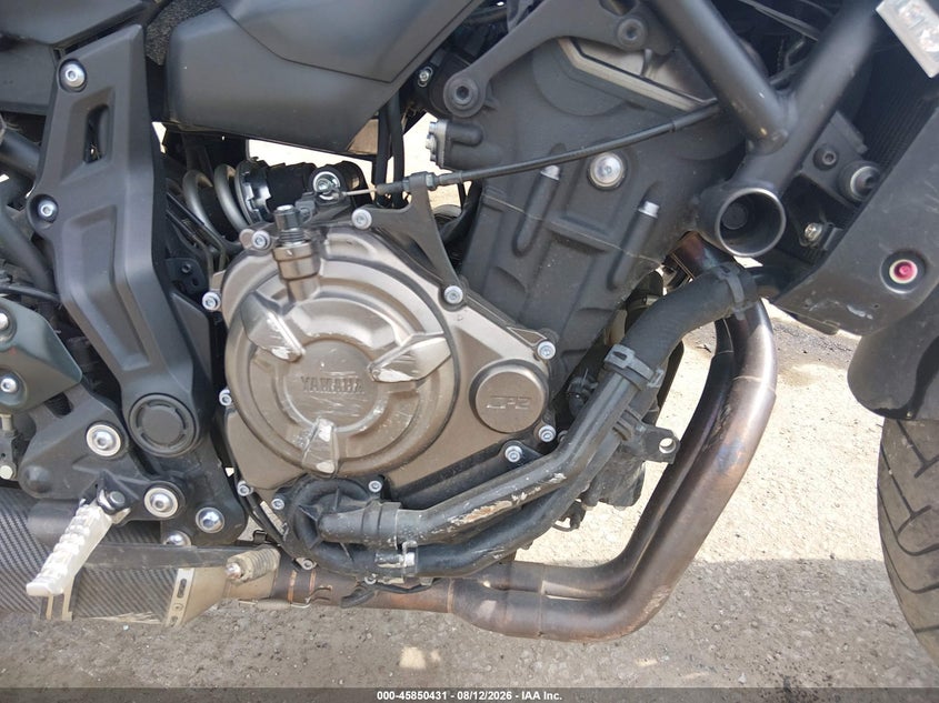 2020 YAMAHA MT07 auction photo 8