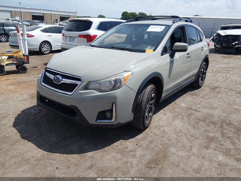 Vin: jf2gpadc5g8260945, lot: 46349467, subaru crosstrek 2.0i premium 20162