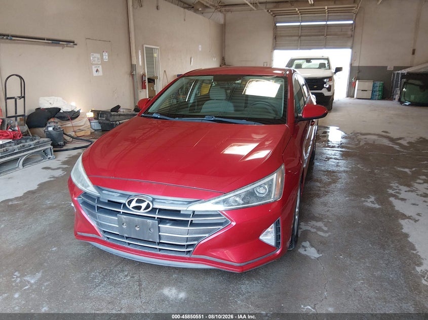 Vin: 5npd74lf9kh487743, lot: 46349484, hyundai elantra se 20192