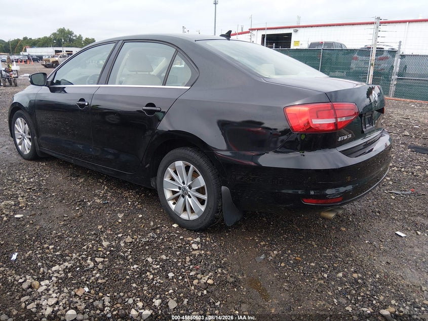 2015 VOLKSWAGEN JETTA auction photo 3
