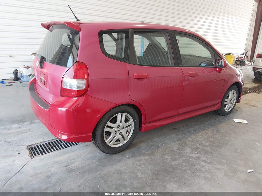 2008 HONDA FIT auction photo 4