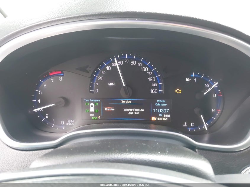2014 CADILLAC SRX SPORT UTILITY VEHICLE 3.6L V-6 DI, DOHC, VVT, 308HP