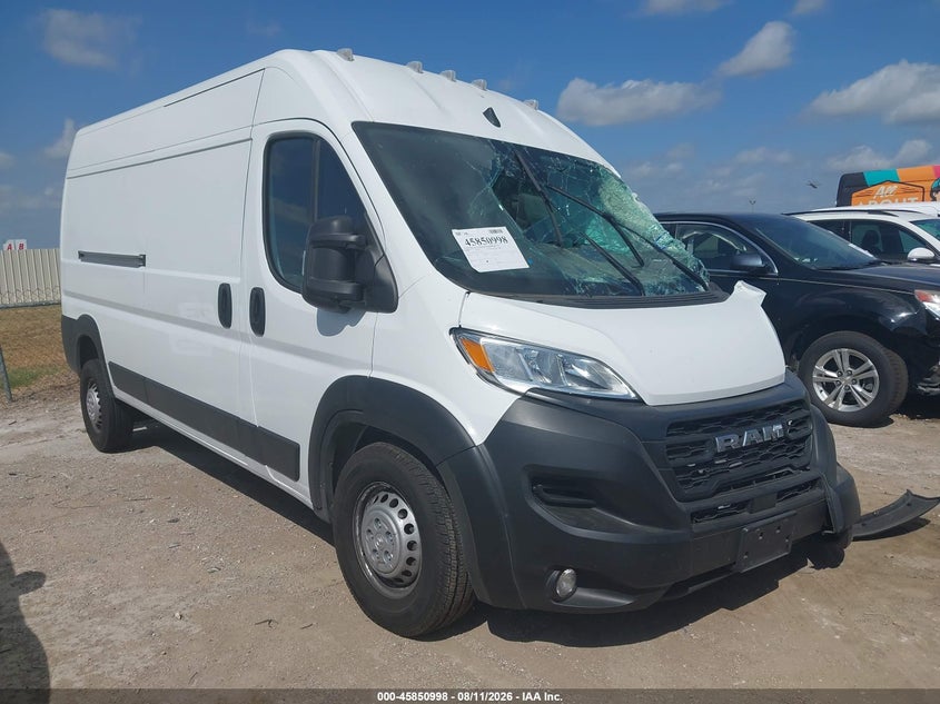 Vin: 3c6lrvdg3te195988, lot: 46349931, ram promaster 2500 tradesman high roof 159 wb w/pass seat 2026 img_1