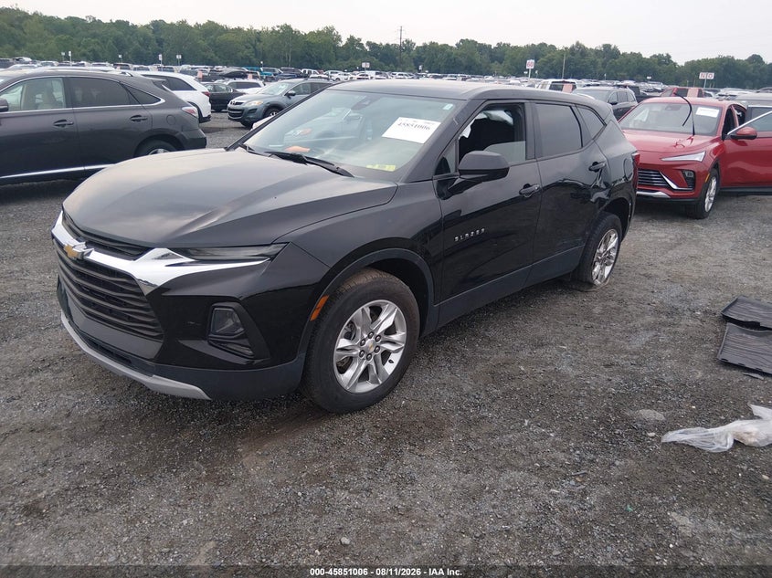 CHEVROLET BLAZER 2022 VIN 3GNKBHR46NS116818