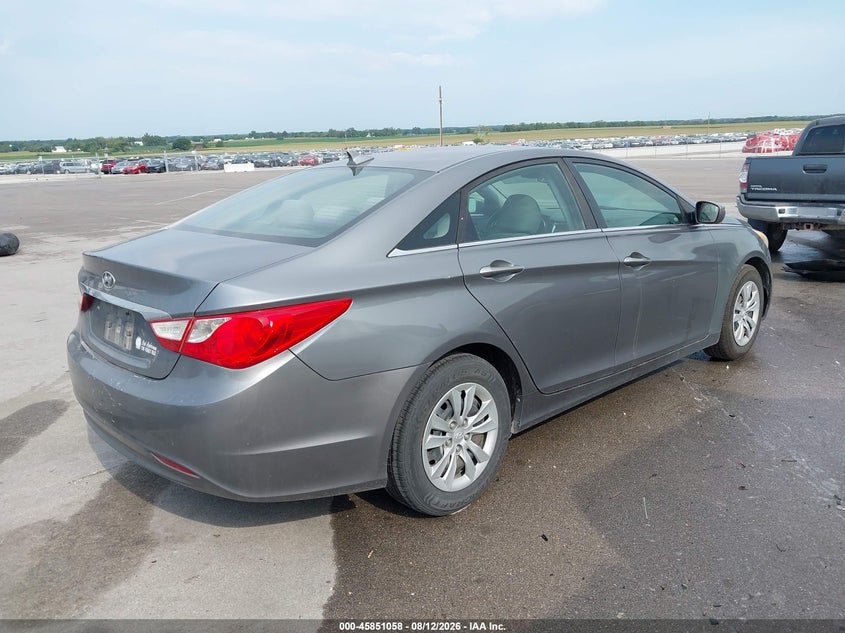 2011 HYUNDAI SONATA auction photo 4