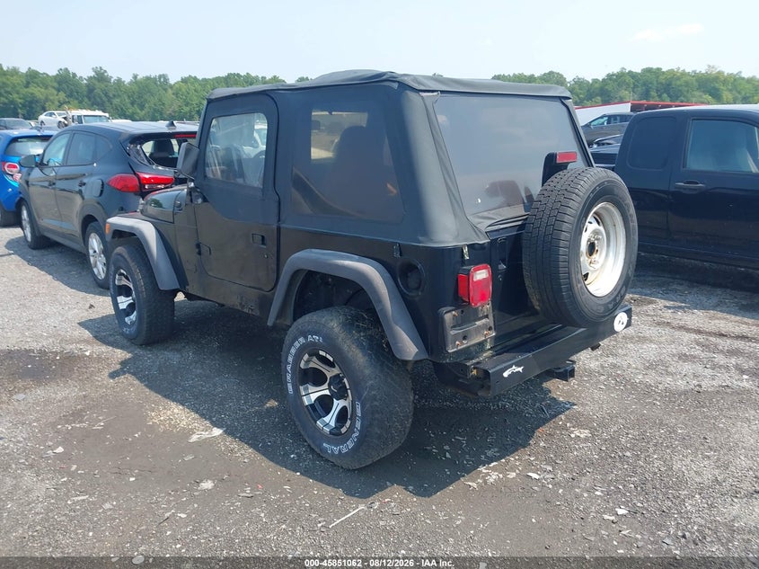 1997 JEEP WRANGLER auction photo 3