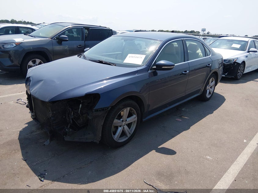 VOLKSWAGEN PASSAT 2012 VIN 1VWBH7A31CC092111