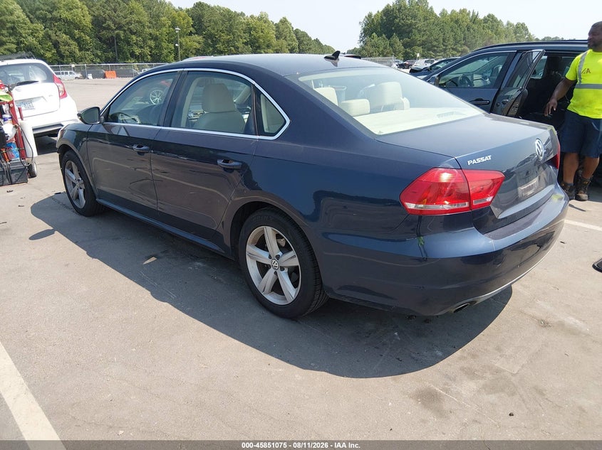 VOLKSWAGEN PASSAT 2012 VIN 1VWBH7A31CC092111