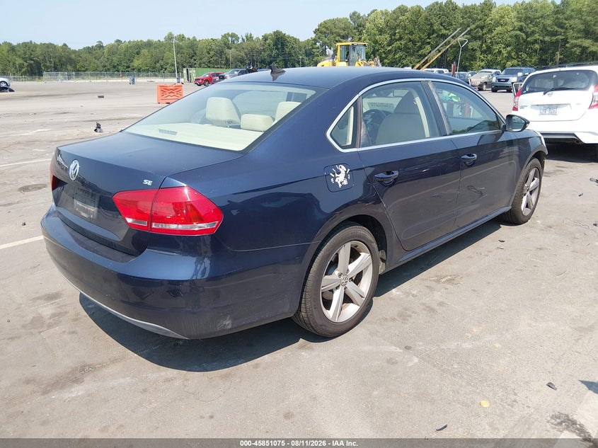 VOLKSWAGEN PASSAT 2012 VIN 1VWBH7A31CC092111