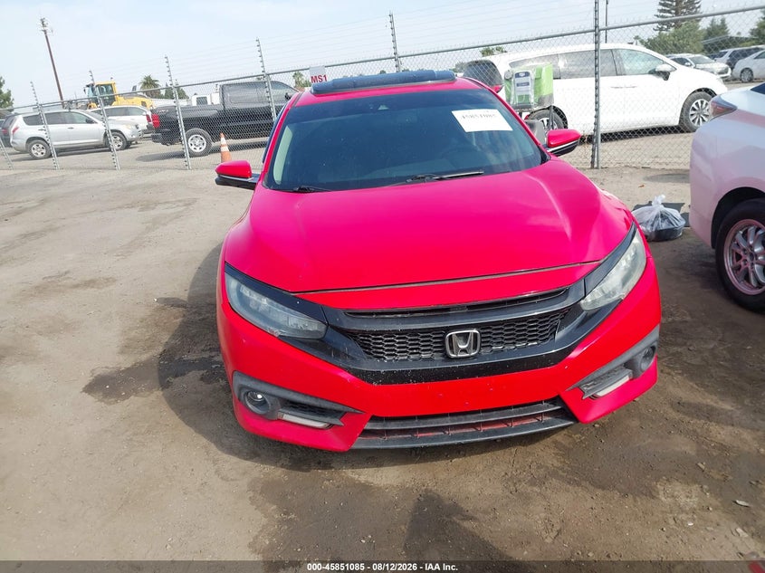 2016 HONDA CIVIC SEDAN 1.5L I-4 DI, DOHC, VVT, TURBO, 174HP