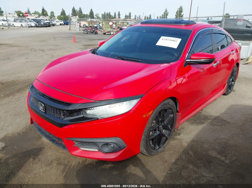 2016 HONDA CIVIC SEDAN 1.5L I-4 DI, DOHC, VVT, TURBO, 174HP