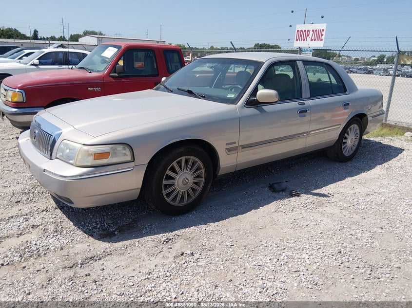Vin: 2mebm7fv8ax635770, lot: 46350023, mercury grand marquis ls (fleet only) 20102