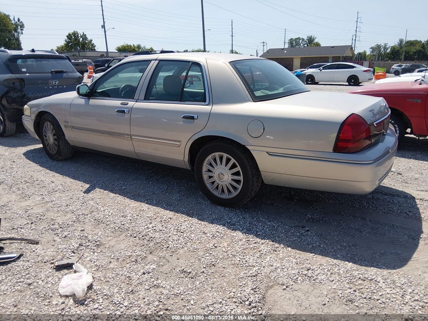 Vin: 2mebm7fv8ax635770, lot: 46350023, mercury grand marquis ls (fleet only) 20103