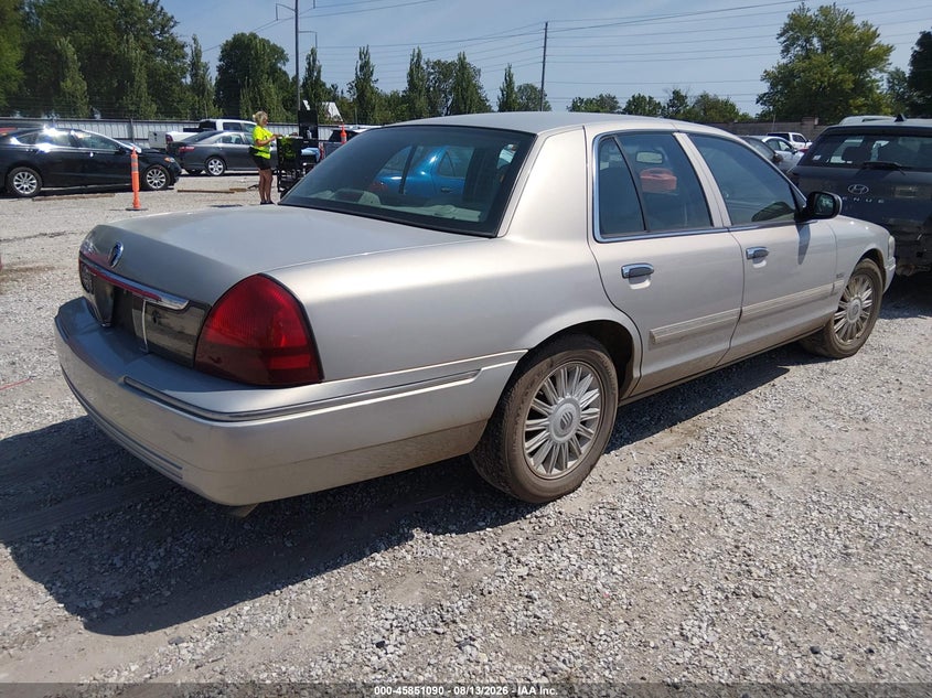 Vin: 2mebm7fv8ax635770, lot: 46350023, mercury grand marquis ls (fleet only) 20104