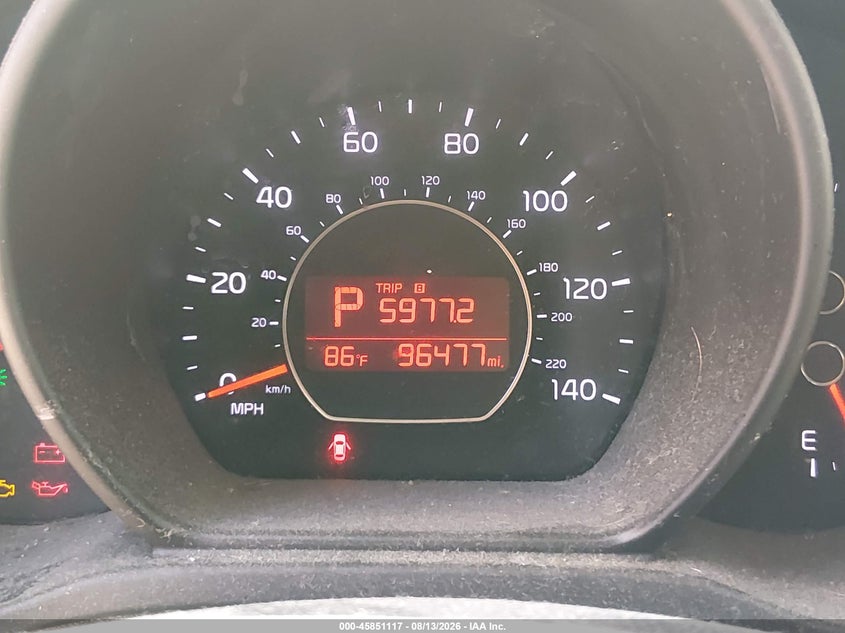 KIA SOUL 2014 VIN KNDJP3A55E7033411