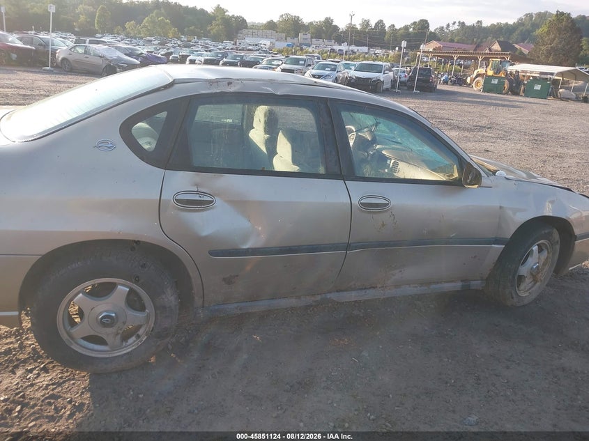 2004 CHEVROLET IMPALA SEDAN 3.4L V-6 180HP