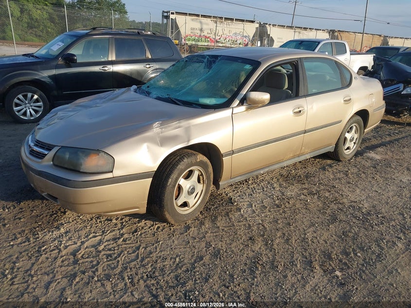2004 CHEVROLET IMPALA SEDAN 3.4L V-6 180HP