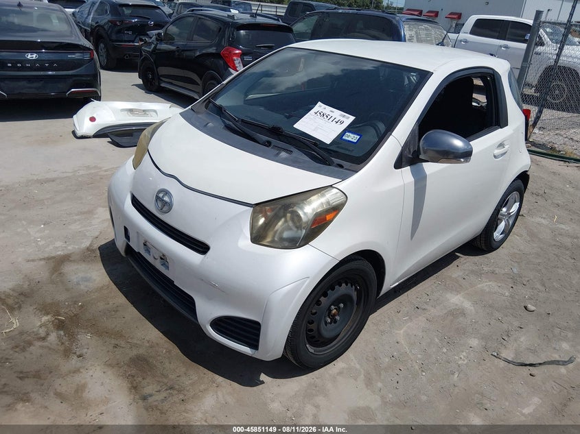 SCION IQ 2012 VIN JTNJJXB08CJ017534