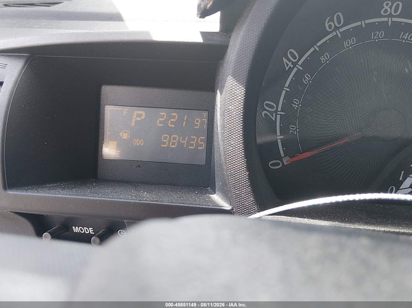 SCION IQ 2012 VIN JTNJJXB08CJ017534