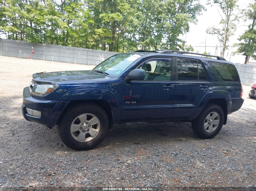 TOYOTA 4RUNNER 2005 VIN JTEBU14R658036548