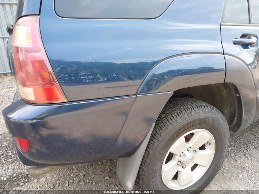 TOYOTA 4RUNNER 2005 VIN JTEBU14R658036548