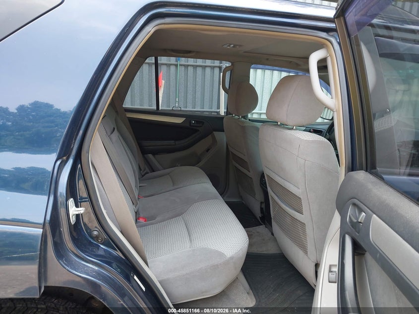 TOYOTA 4RUNNER 2005 VIN JTEBU14R658036548
