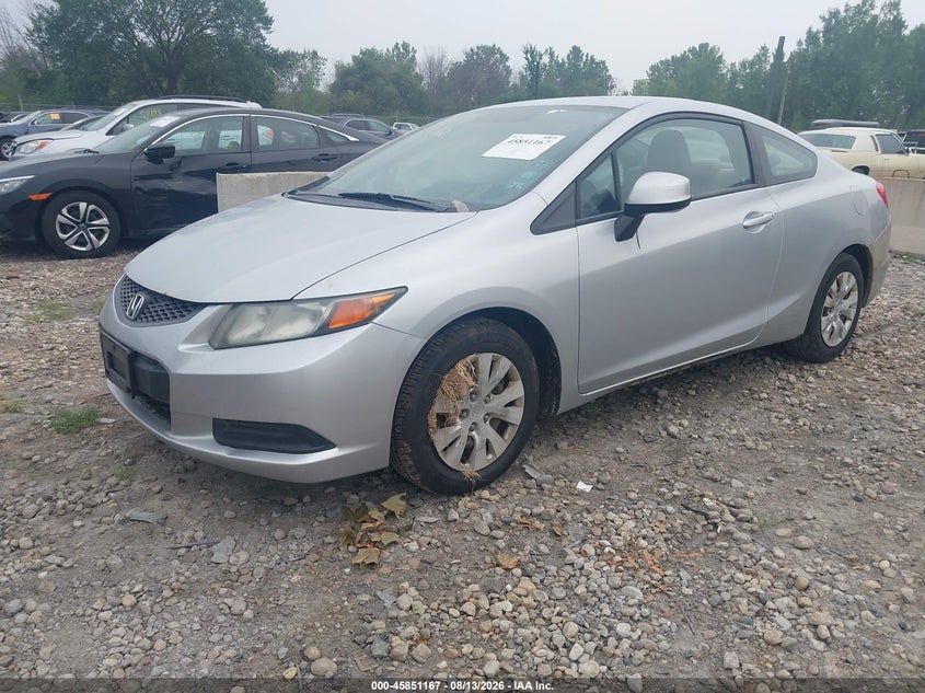 2012 Honda Civic, Правый зад, IAAI, VIN 2HGFG3B50CH543785 — фото 2