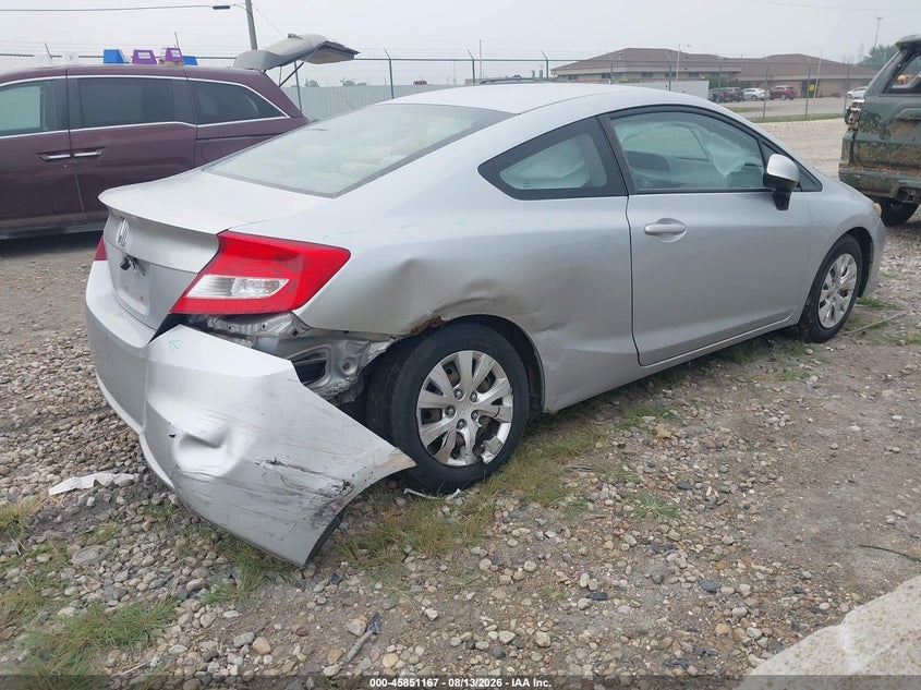 2012 HONDA CIVIC auction photo 4