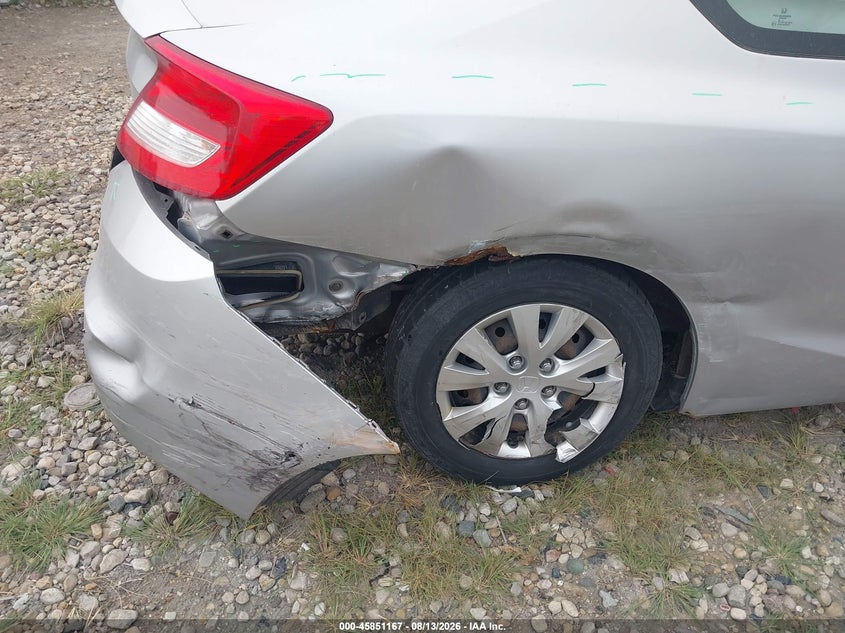 2012 HONDA CIVIC auction photo 6