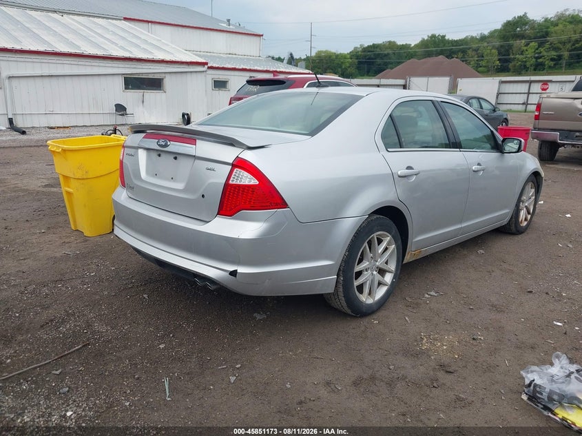 2012 FORD FUSION SEDAN 2.5L I-4 DOHC, VVT, 175HP