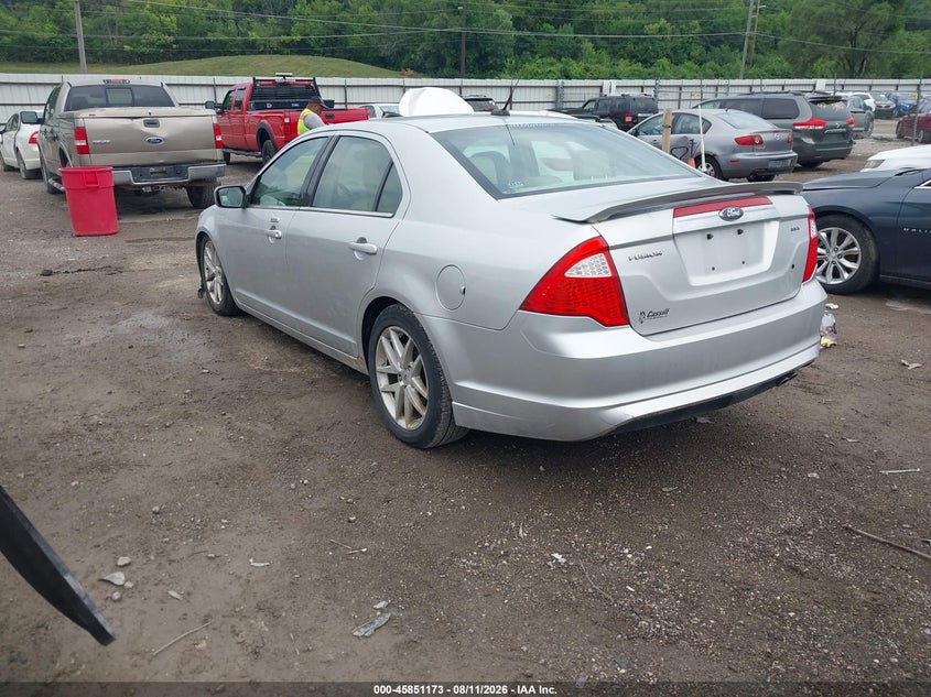 2012 FORD FUSION auction photo 3