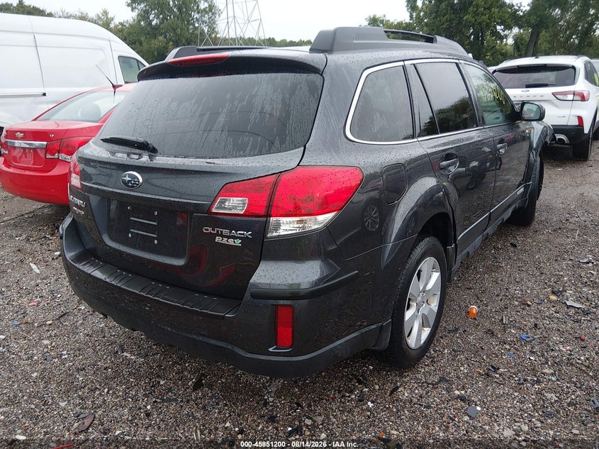 2010 SUBARU OUTBACK auction photo 4