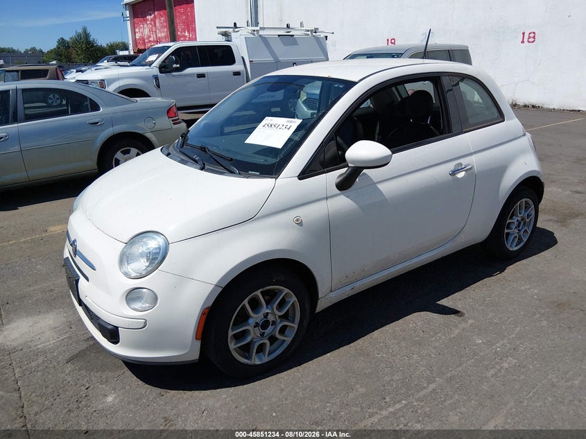 Vin: 3c3cffar9et208629, lot: 46350167, fiat 500 pop 20142