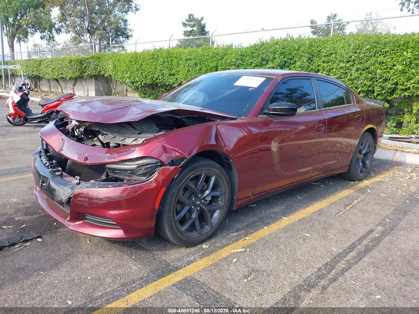 2022 Dodge Charger, Front End, IAAI, VIN 2C3CDXBG6NH161769 — photo 2