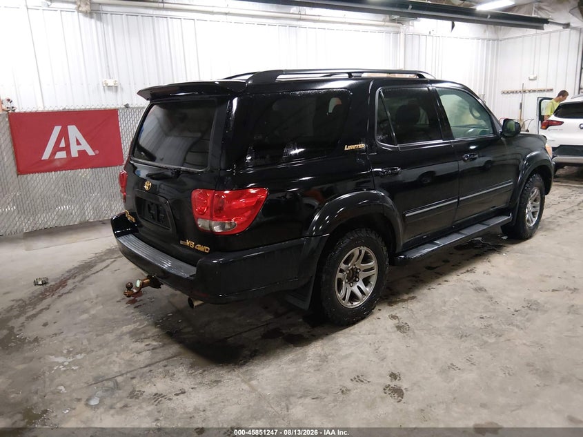 2005 TOYOTA SEQUOIA — zdjęcie 4
