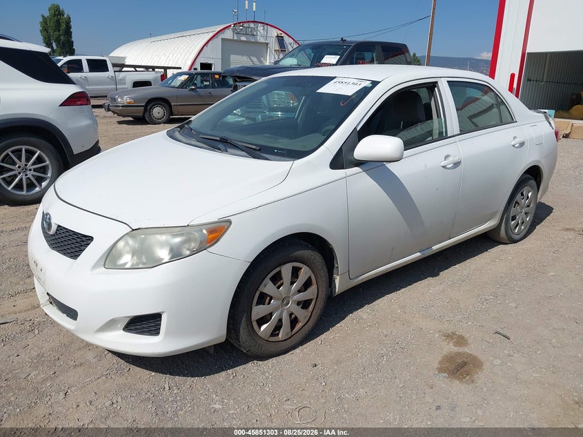 2009 Toyota Corolla, Normal Wear & Tear, IAAI, VIN 1NXBU40E59Z044996 — photo 2