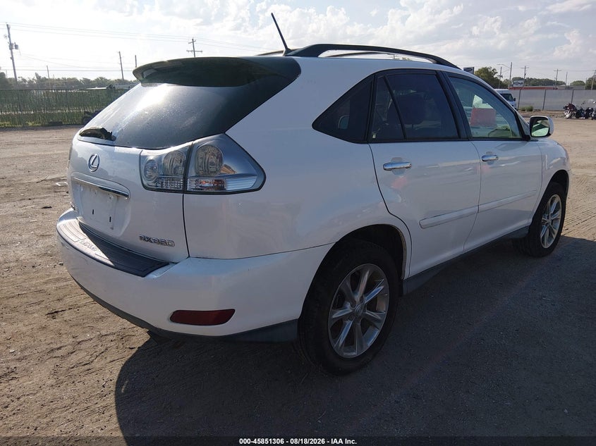 2008 LEXUS RX 350 auction photo 4