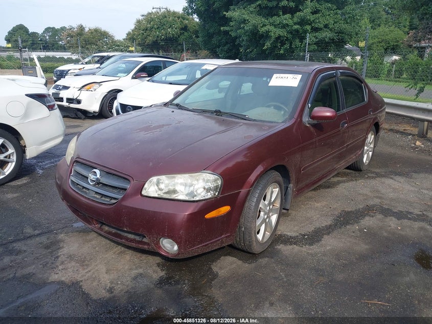 2003 NISSAN MAXIMA SEDAN 3.5L V-6 DOHC, VVT, 255HP