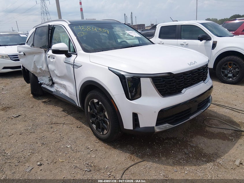 Vin: 5xyrldjc4sg327495, lot: 46350273, kia sorento s 20251