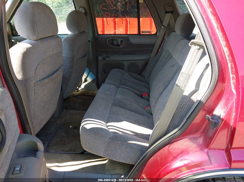 CHEVROLET BLAZER 2001 VIN 1GNDT13W612107730