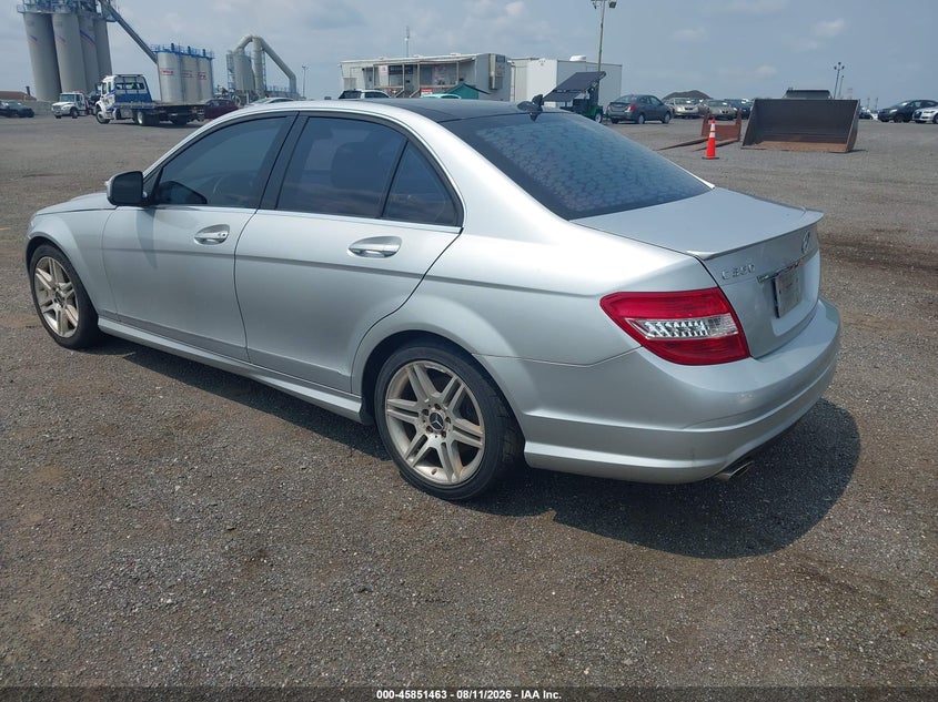 2008 MERCEDES-BENZ C 350 auction photo 3