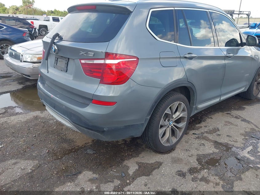 Vin: 5uxwx9c50g0d76906, lot: 46350404, bmw x3 xdrive28i 20164