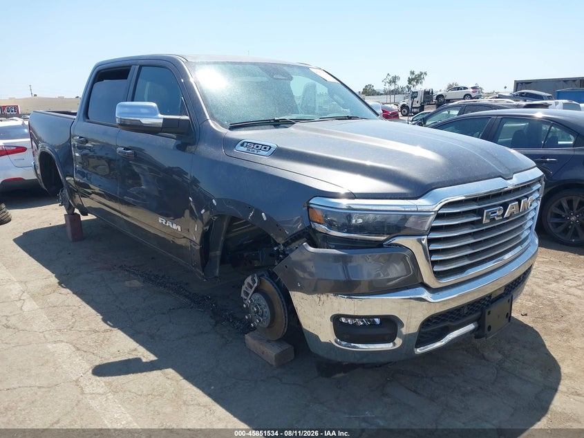Vin: 1c6srfjp1sn734558, lot: 46350467, ram 1500 laramie  4x4 5'7 box 2025 img_1